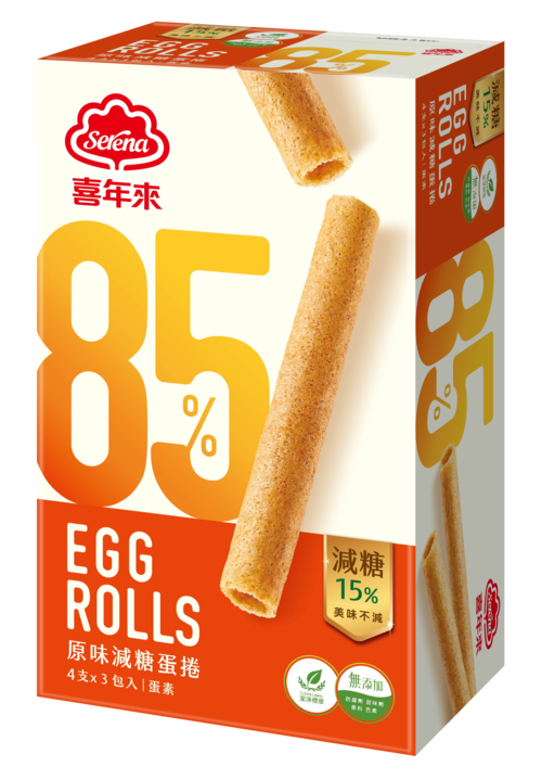 85%原味減糖蛋捲經濟包  |產品介紹|蛋捲