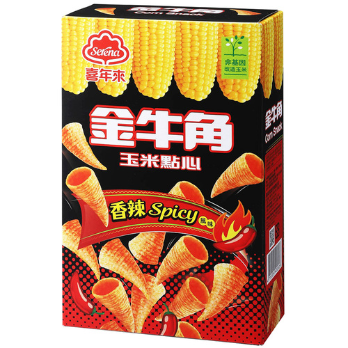金牛角-香辣風味（大） 60g <br>（1包入）  |產品介紹|金牛角