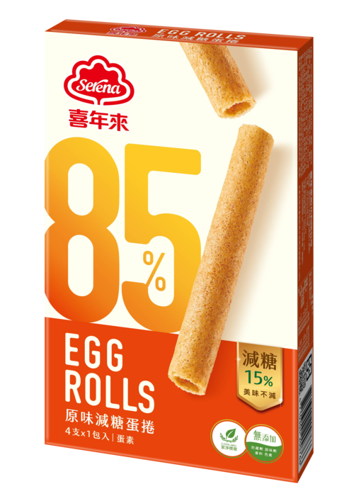 85%原味減糖蛋捲隨手包  |產品介紹|蛋捲