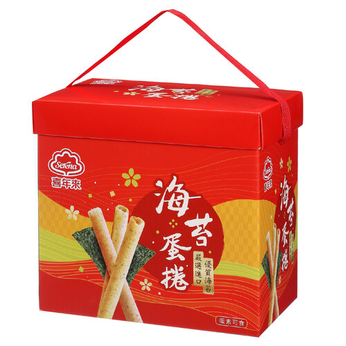海苔蛋捲首選禮盒384g<br>(4支x6包入)<br>【7-11專賣商品】  |產品介紹|禮盒