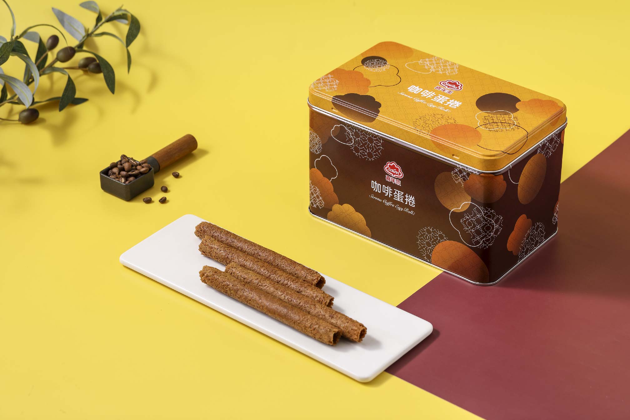 咖啡蛋捲禮盒