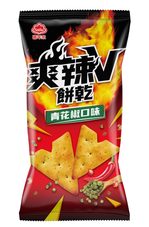 喜年來爽辣V餅乾-青花椒口味<br/>50g產品圖