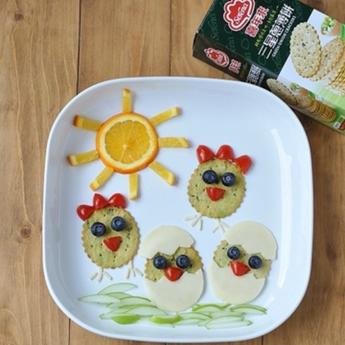 三星蔥薄餅之下課後的點心:小雞開學去產品圖