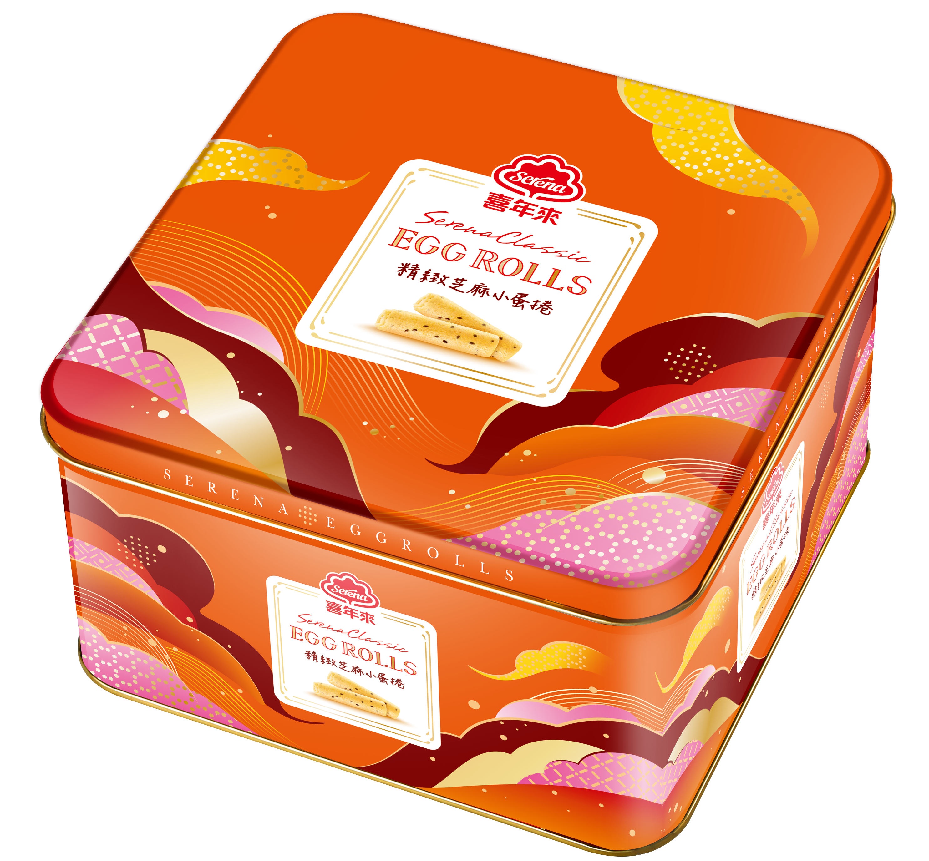 精緻芝麻小蛋捲禮盒</br>550g