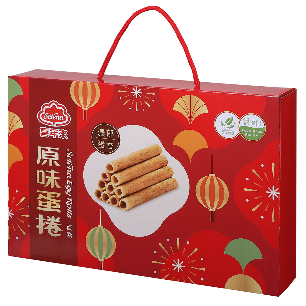 原味蛋捲風采禮盒 384g</br>(4支×6包入) 原味蛋捲風采禮盒 384g</br>(4支×6包入)